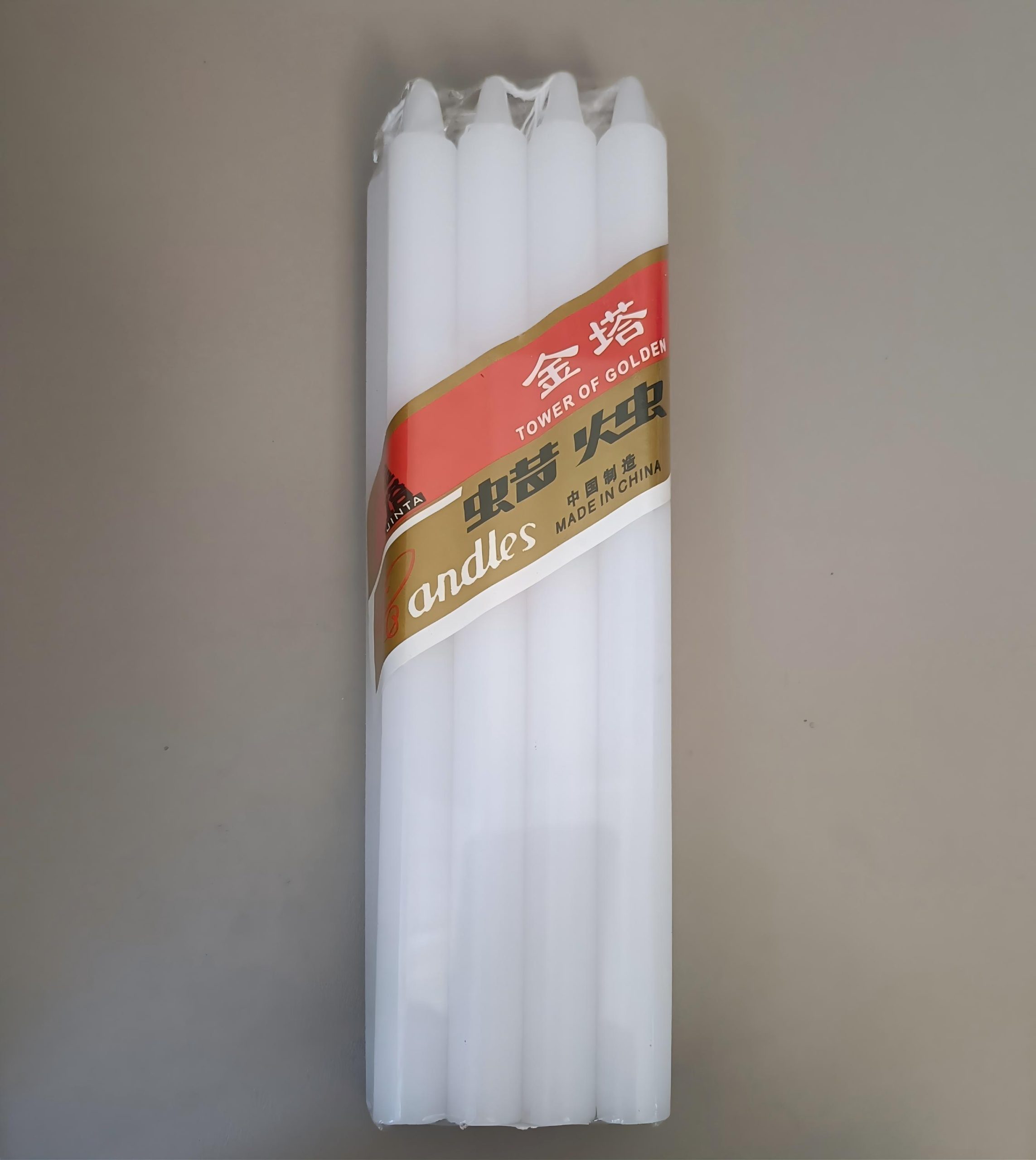 White Stick Candles product image